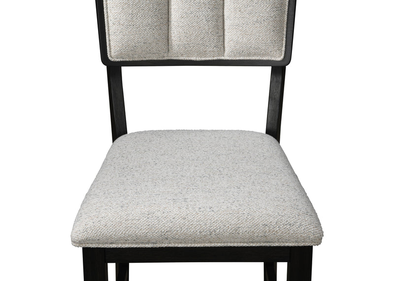 Cline - Counter Height Chair (Set of 2) - Charcoal / Gray