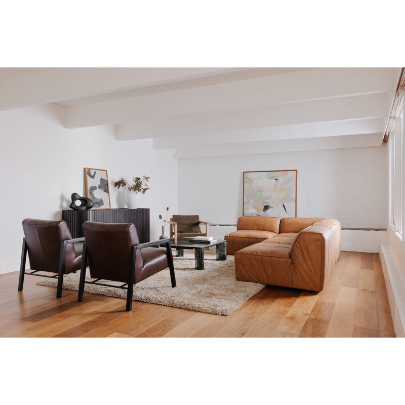 Form - Leather Slipper Chair - Sonoran Tan