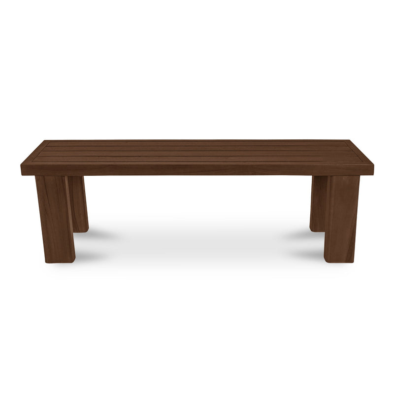 Marina - Ourdoor Dining Bench - Dark Brown