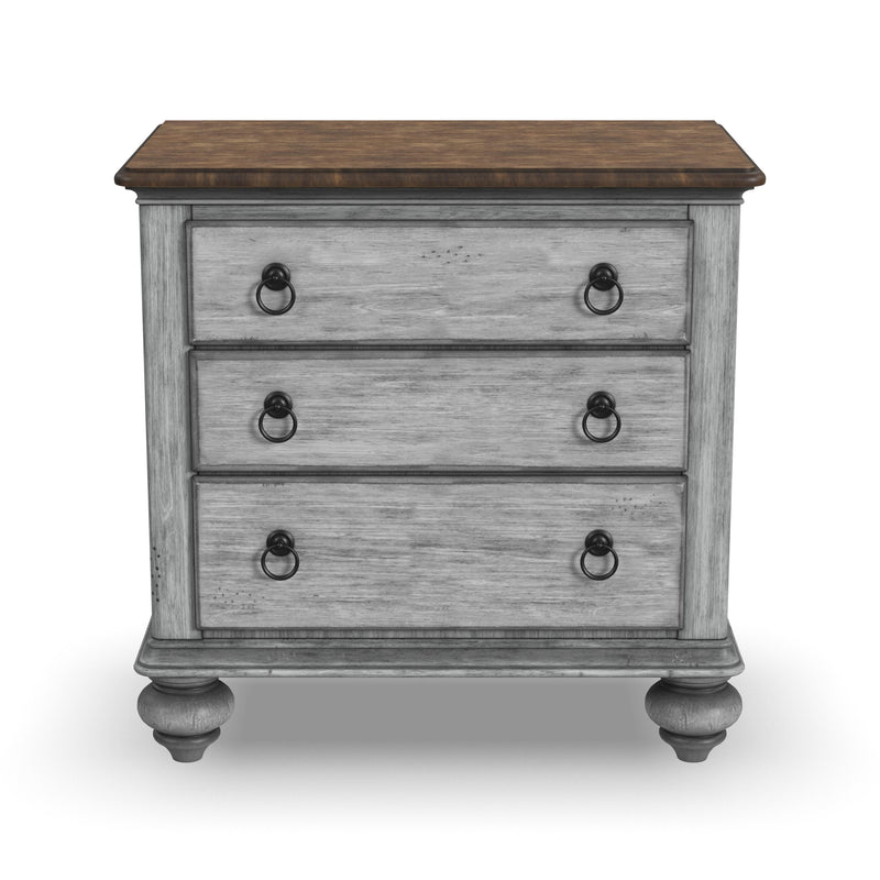 Plymouth - Nightstand - Gray
