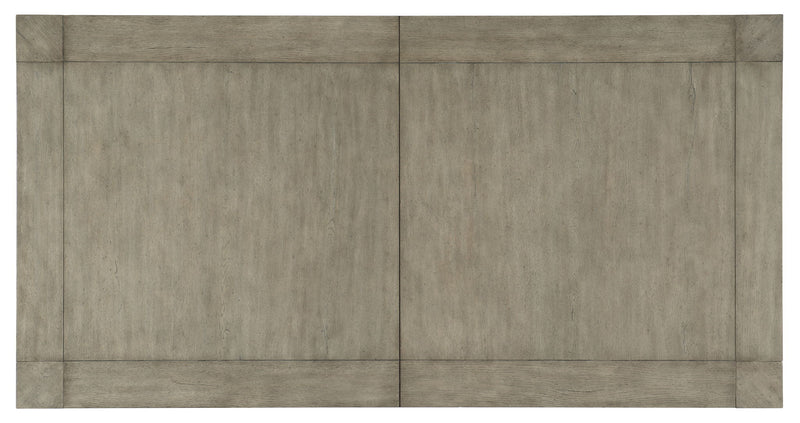 Linville Falls - North Fork Rectangle Dining Table With 1-24" Leaf - Gray
