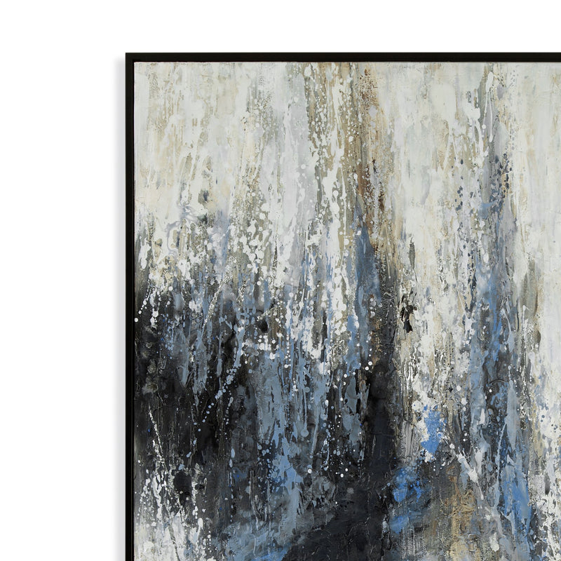 Blue Quiet Canvas Art - Blue