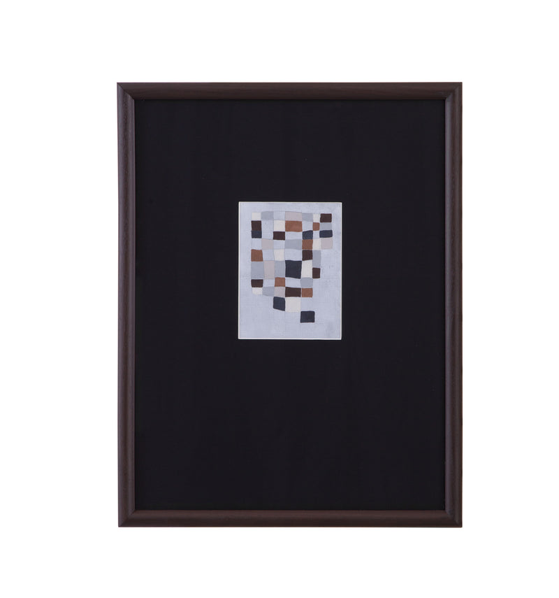 Multi Parcels II Framed Print - Black / Gray