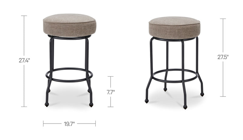 Kelsey - Counter Height (24"-27") - Light Brown
