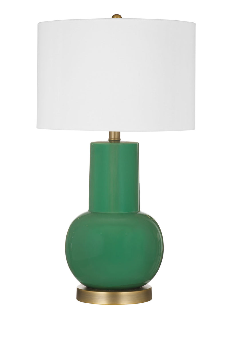 Ravelle - Table Lamp - Green