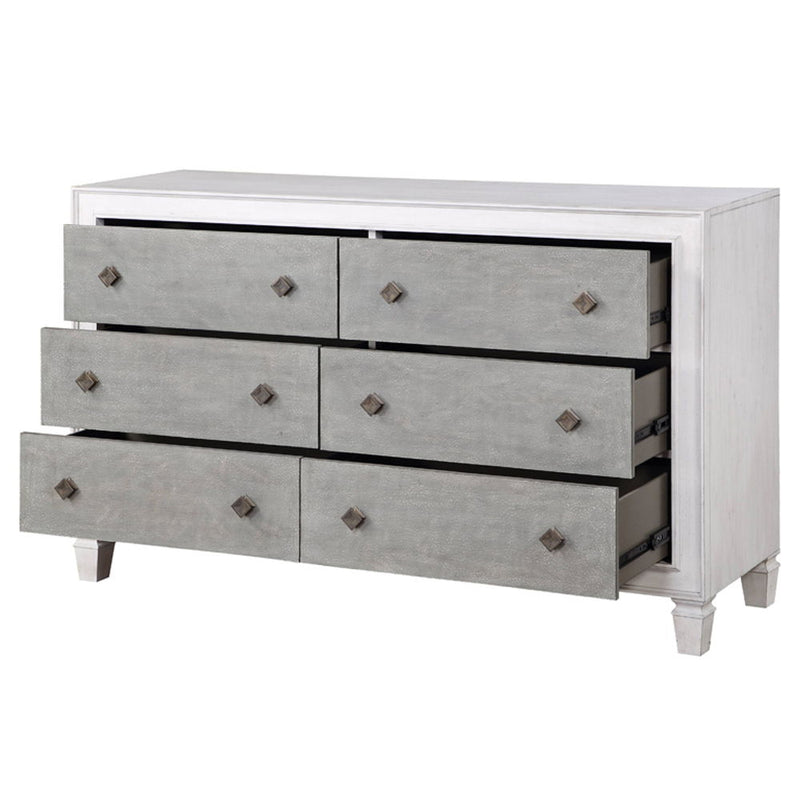 Katia - Dresser - Rustic Gray & Weathered White