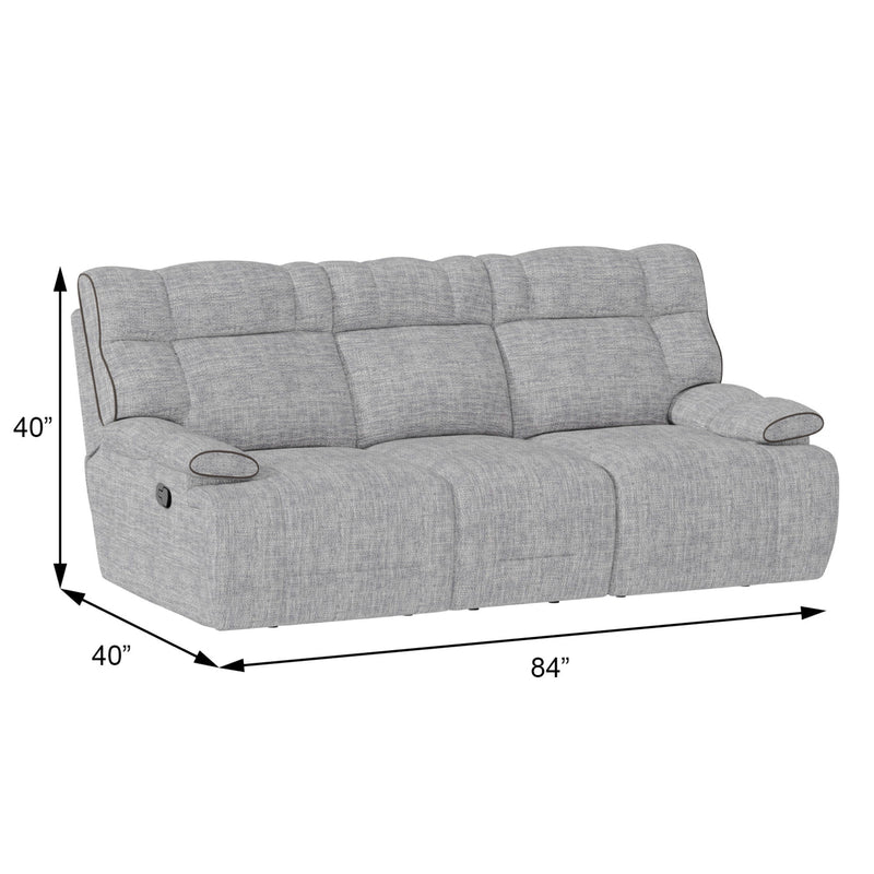 Grayson - Manual Sofa - Gray Birch