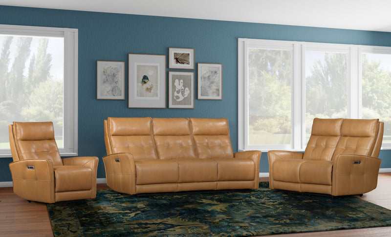 Gershwin - Zero Gravity Power Reclining Sofa - Lucca Butterscotch