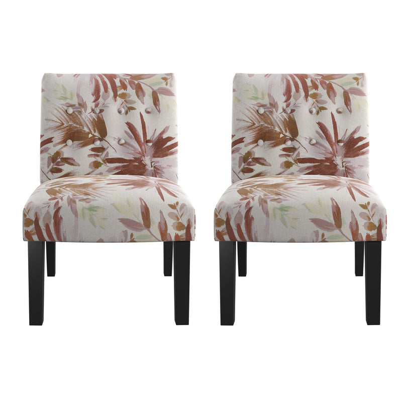 Vera - Floral Accent Chair