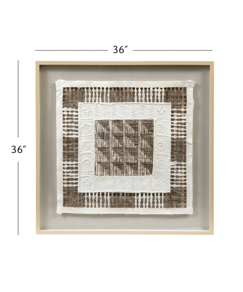 Taughtrope Wall Hanging - Natural Frame