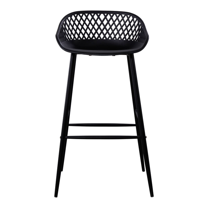 Piazza - Outdoor Barstool (Set of 2) - Black