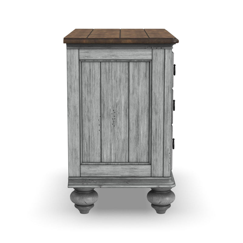 Plymouth - Nightstand - Gray