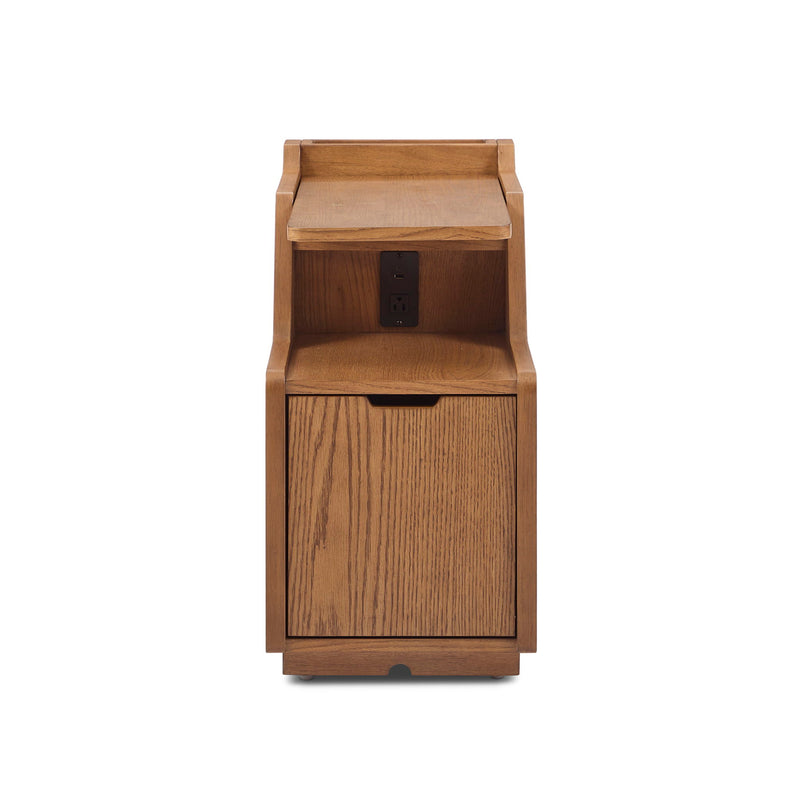 Sidekick - Smart Side Table - Light Brown