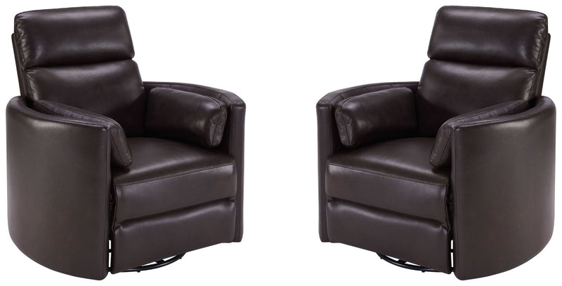 Radius - Cordless Power Swivel Glider Recliner (Set of 2)