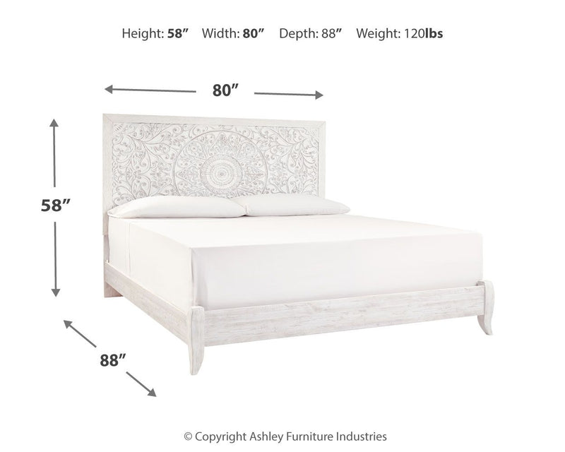 Paxberry - Panel Bed