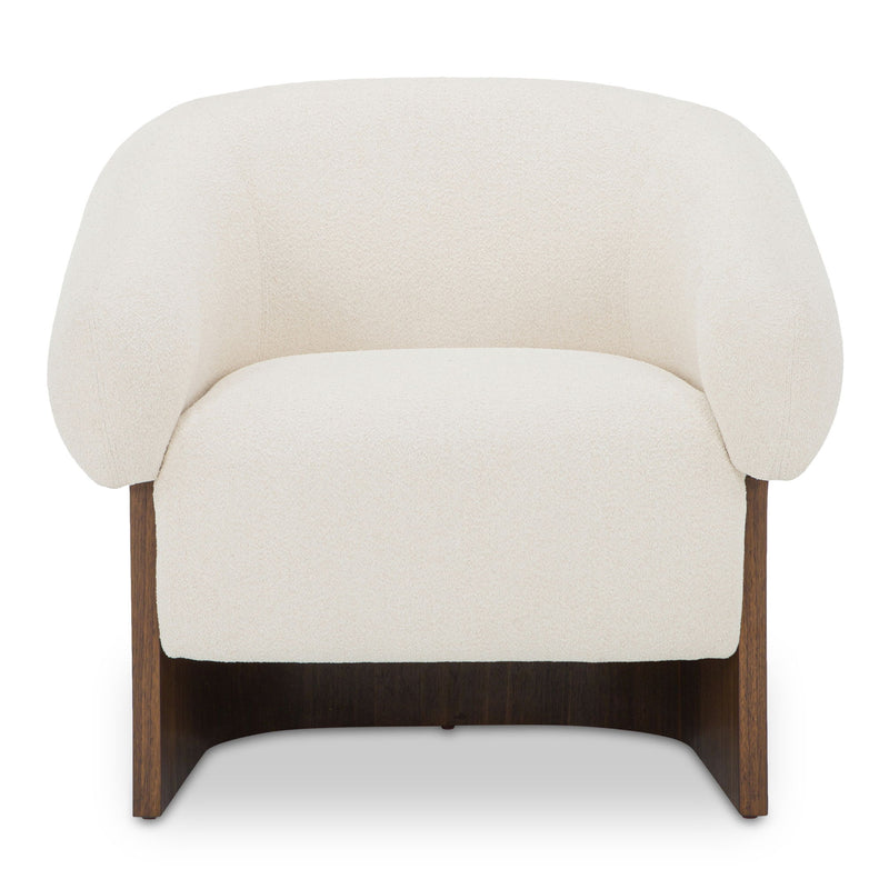 Otto - Accent Chair - Flecked Cream