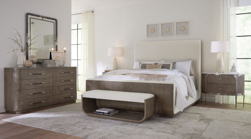 Modern Mood - Upholstered Panel Bed