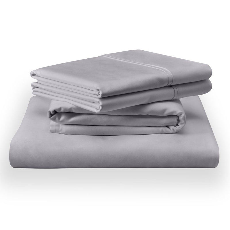 Linens - Tempur Classic Cotton Sheet Set - Cool Gray
