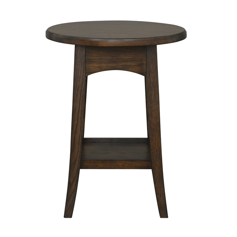 Sylvie - Accent Table - Dark Brown