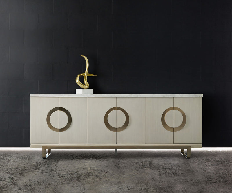 Melange - Noelle Credenza - Beige