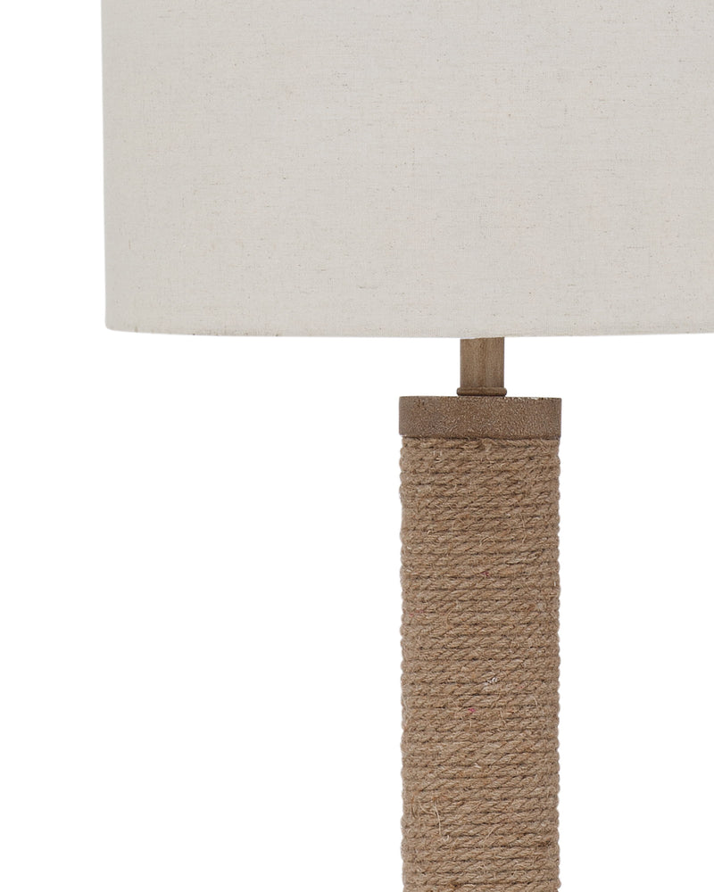 Chester - Floor Lamp - Natural / White