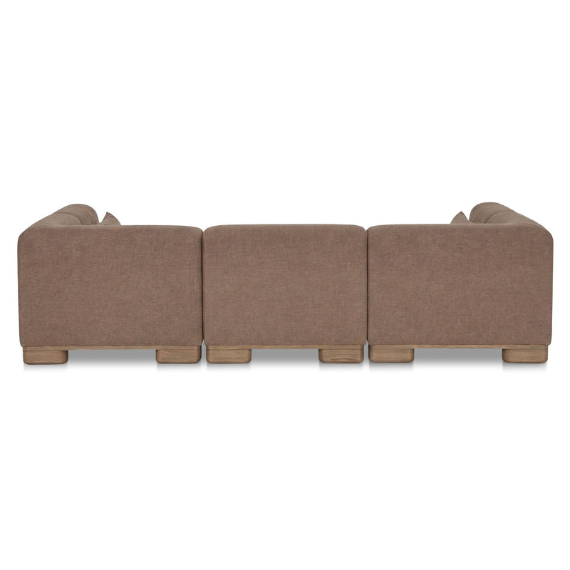 June - Dream Modular Sectional - Dark Brown