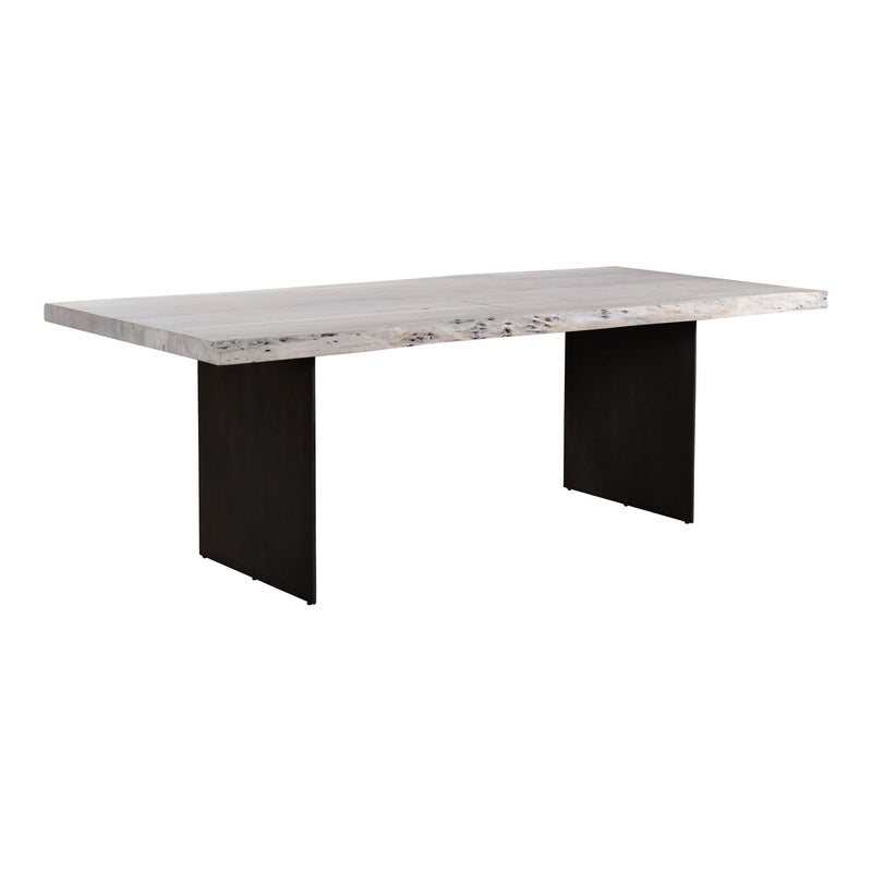 Evans - Solid Acacia Dining Table - White