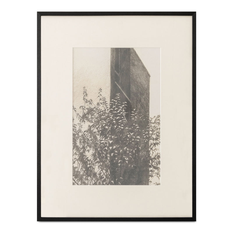 Retreat - Framed Paper Print - Gray