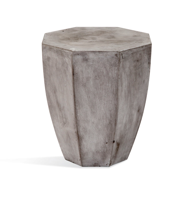 Babalou - Octagonal End Table - Gray