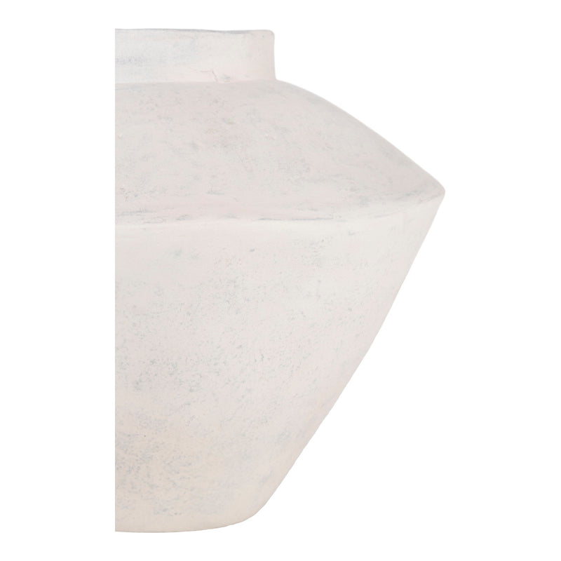 Raja - Large Decorative Vessel - White