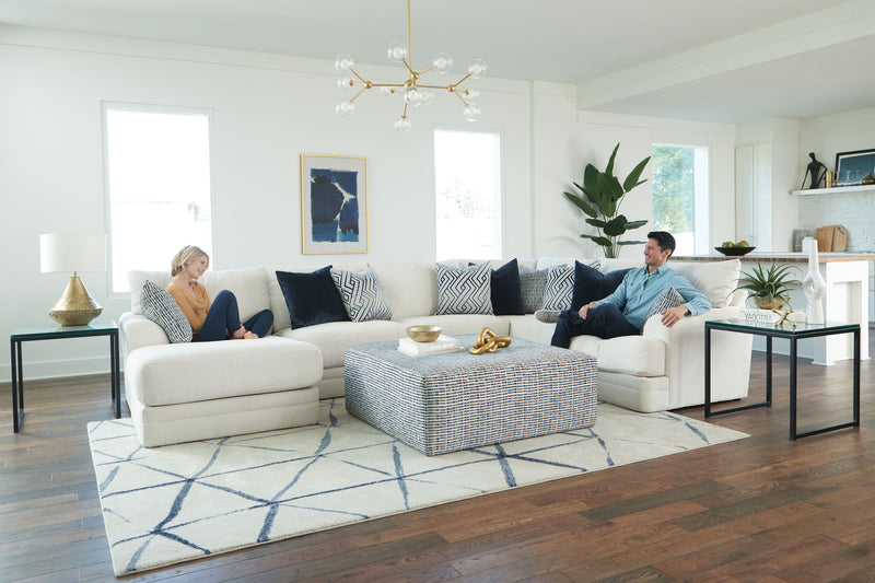 Polaris - Sectional With Comfort Coil Seating And Accent Pillows Included