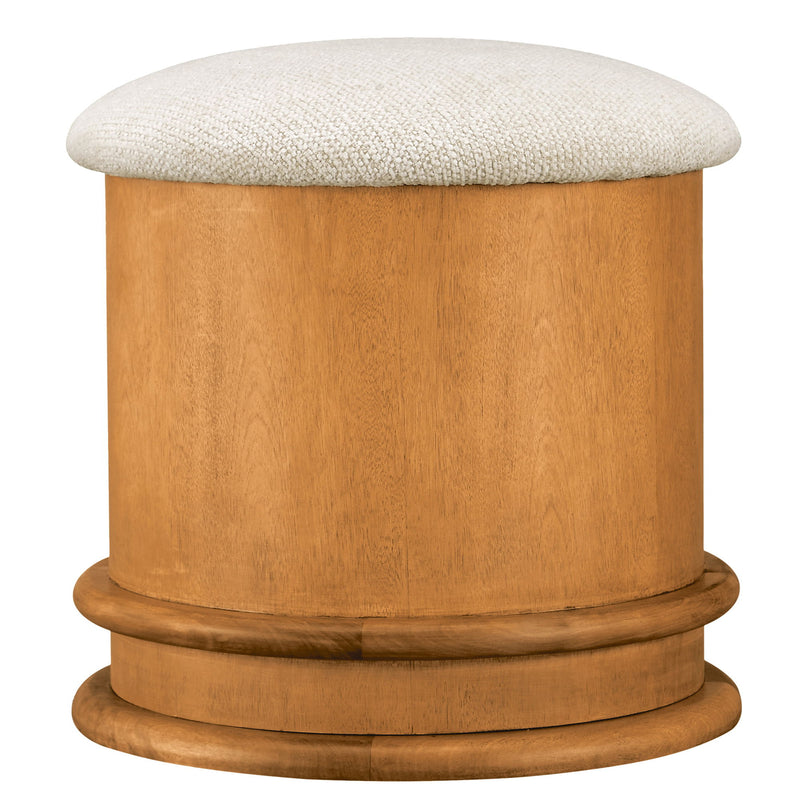 Piccolo - Storage Stool - Flecked Oatmeal