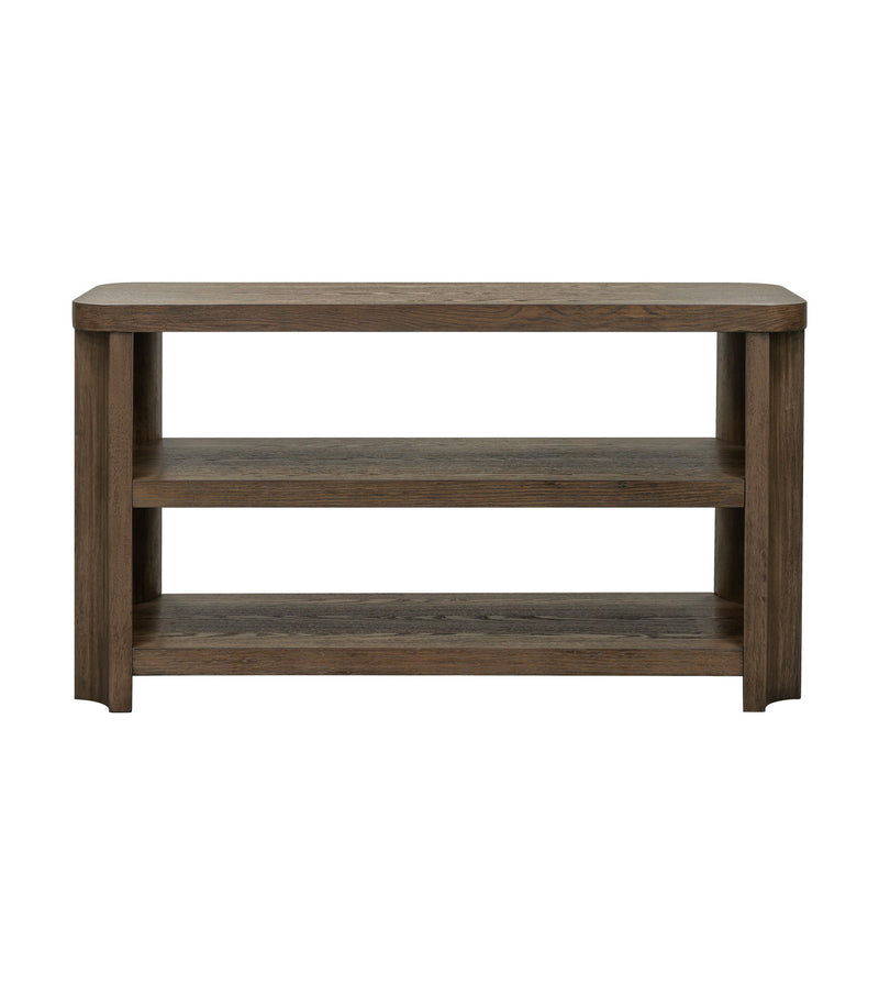 Griffin - Console Table - Graphite Oak