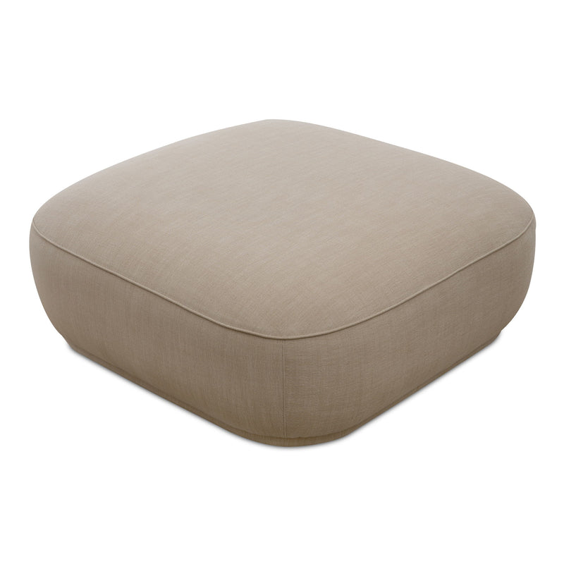 Marion - Square Ottoman - Beige