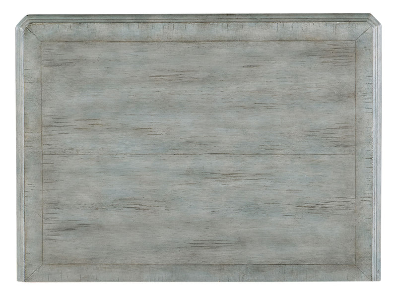 Charleston - Two-Drawer Accent Table - Light Blue