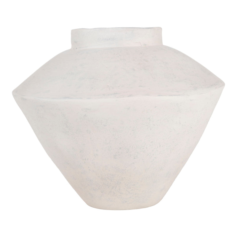 Raja - Large Decorative Vessel - White