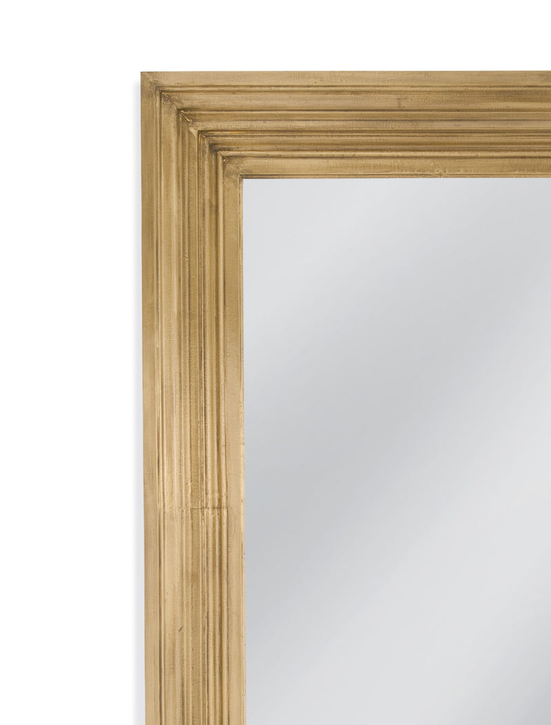 Queenie - Floor Mirror - Brass