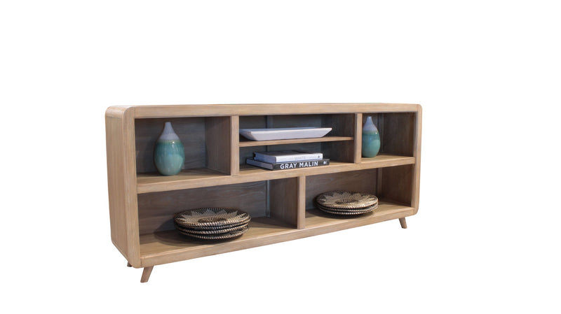 Escape - Open Multi-Purpose Console - Glazed Natural Oak