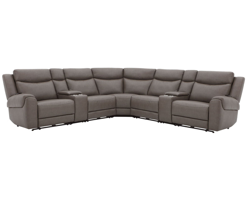 Momentum - Modular Power Reclining Sectional With Power Adjustable Headrests