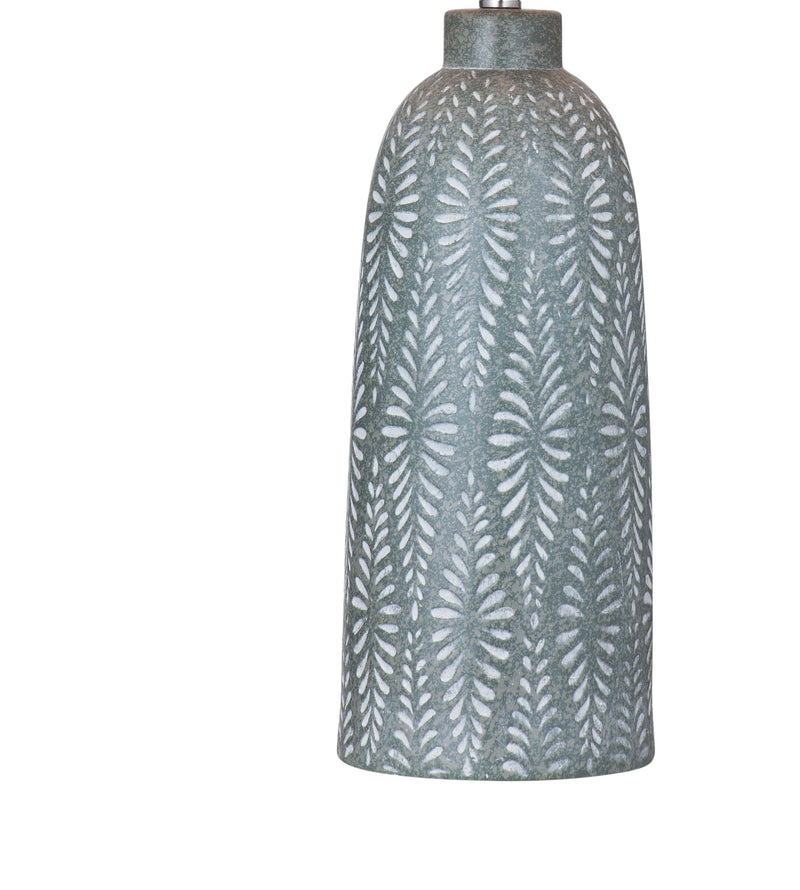 Windham - Table Lamp - Green / Cream