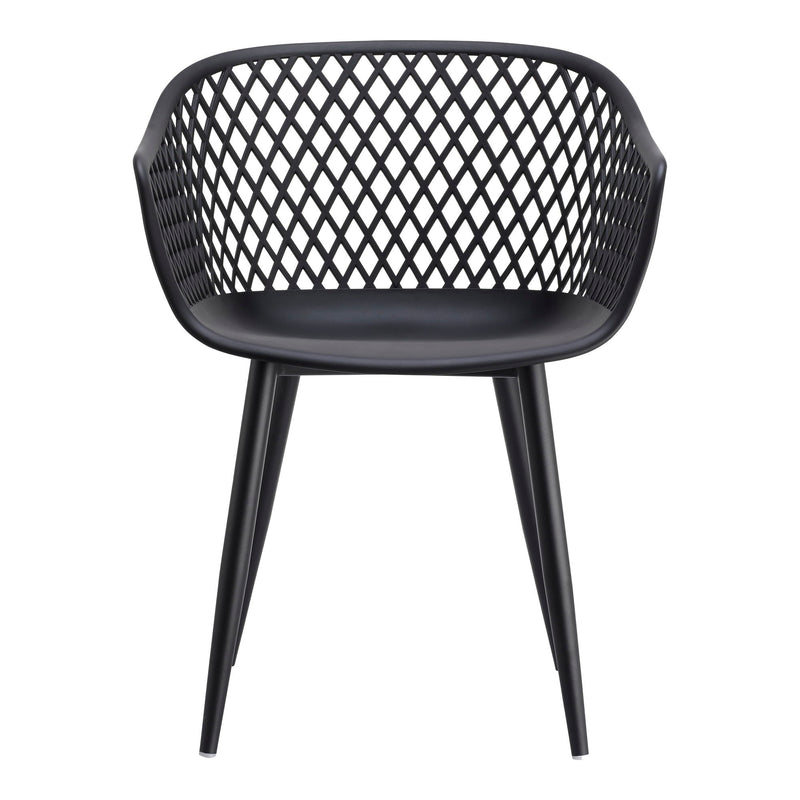 Piazza - Outdoor Chair (Set of 2) - Black