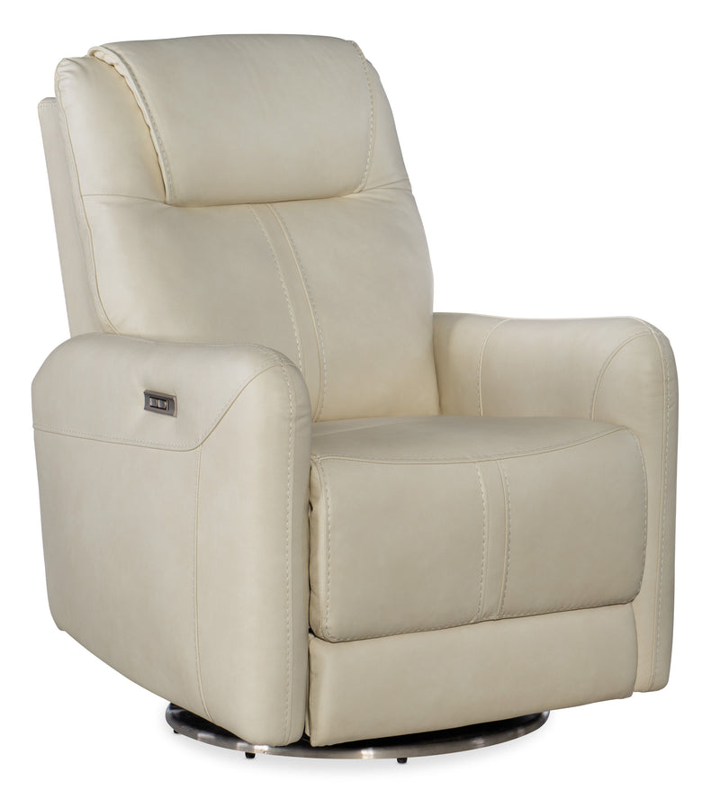 RC - Steffen Swivel Recliner With Power Headrest