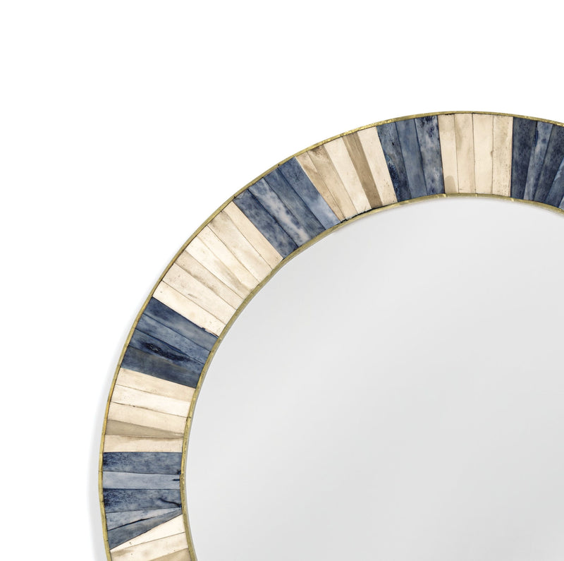 Keena - Wall Mirror - Blue