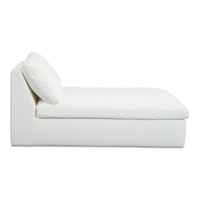 Miles - Outdoor Chaise - White