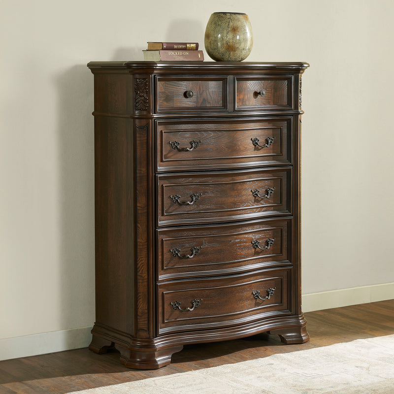 Royale - Lift Top Chest - Brown