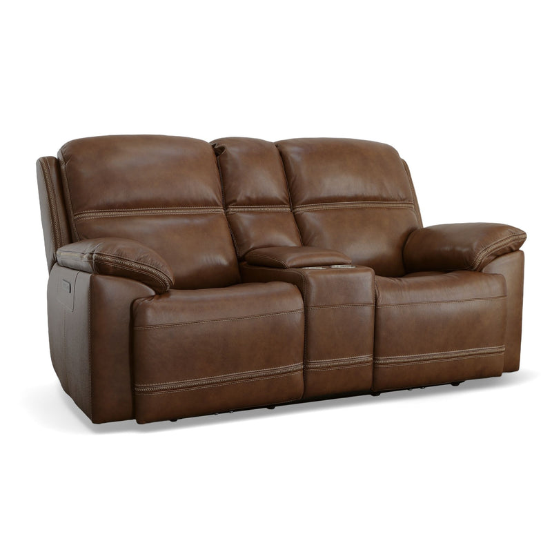 Jackson - Power Reclining Loveseat With Console & Power Headrests