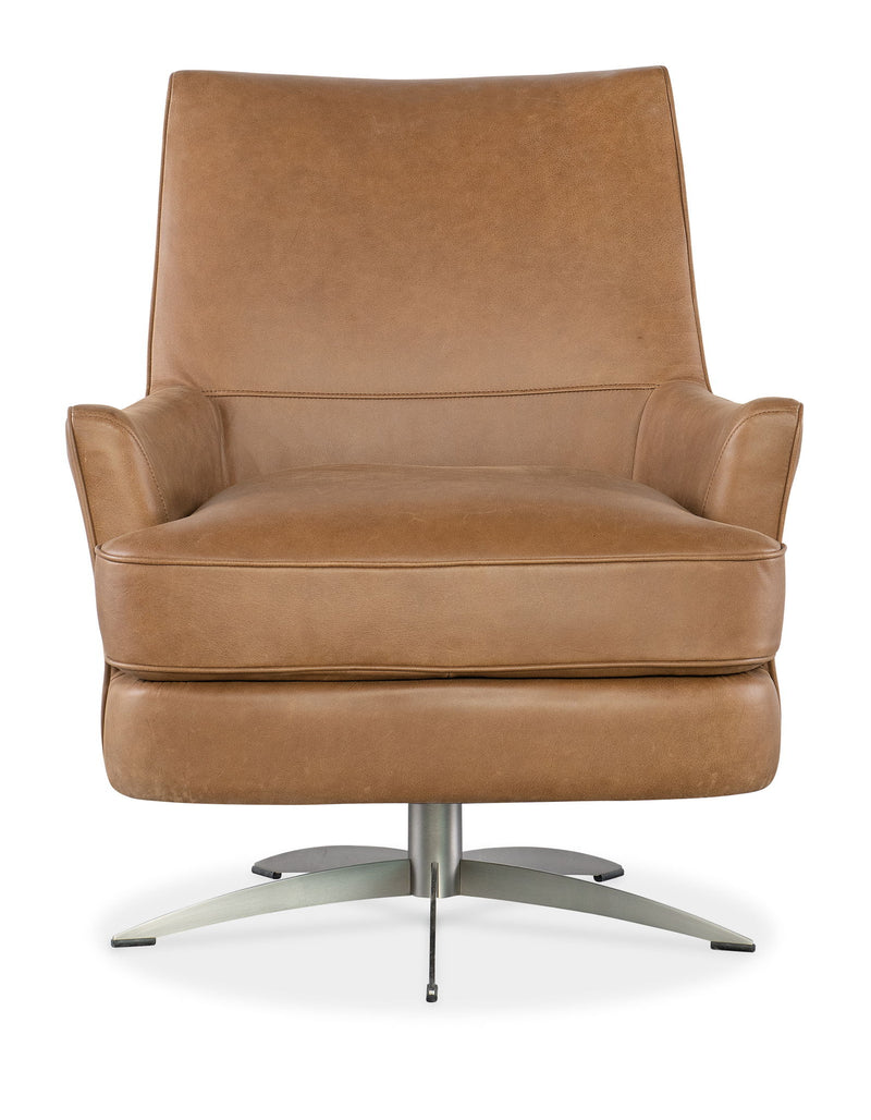 CC - Sheridan Swivel Chair - Light Brown