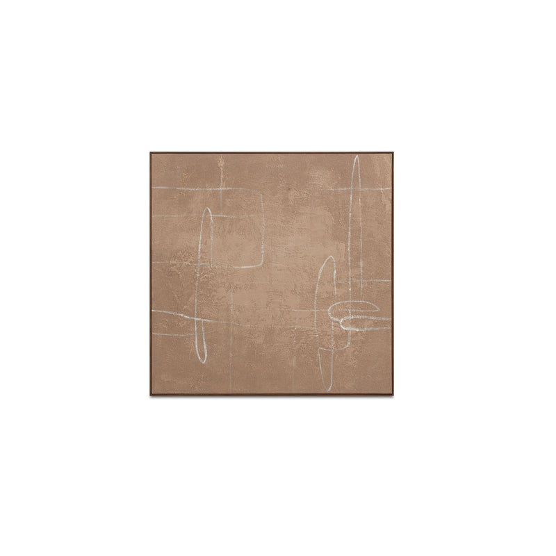 Notion - Canvas Art - Light Brown