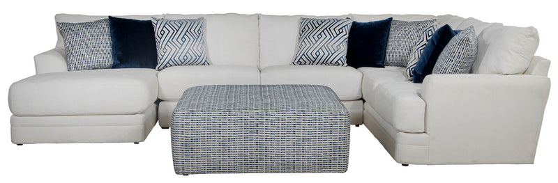 Polaris - Sectional With Comfort Coil Seating And Accent Pillows Included