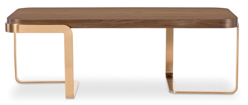 Eleana - Cocktail Table - Medium Wood